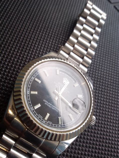 rolex 72200 cl5 original vs fake